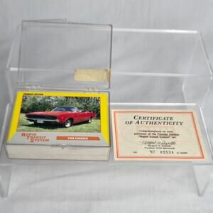 Premier Edition Rapid Transit System 50 Card Set COA No 02524 GNM Sportscards
